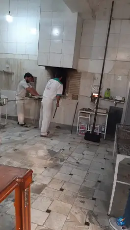 عکس نانوایی سنگک سرائیان، یخچال قاضی، قم 2