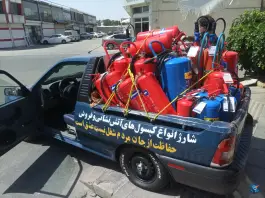 عکس کارگاه شارژ کپسول آتش نشانی ایمن آسیا، بلوار کامیون داران، کرج 10