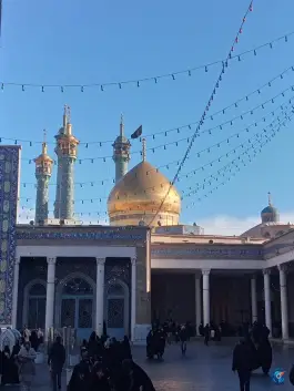 عکس صحن مسجد اعظم قم، حجتیه، ارم 4