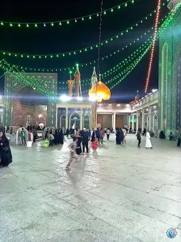 عکس صحن مسجد اعظم قم، حجتیه، ارم 6