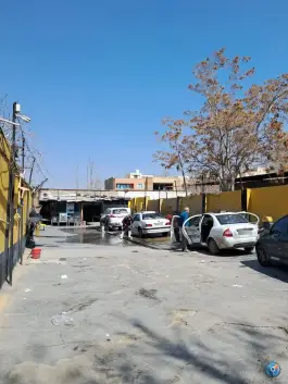 عکس کارواش باران آتشگاه اصفهان 3