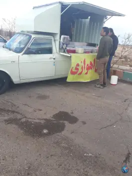 فلافل اهوازی در بوئین زهرا
