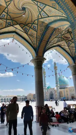 عکس باب الرحمه، اباصالح، قم 4