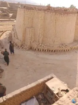 عکس کارخانه آجر های سنتی نما حاج عباس نوروززاده، قم 3