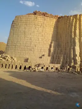 عکس کارخانه آجر های سنتی نما حاج عباس نوروززاده، قم 5