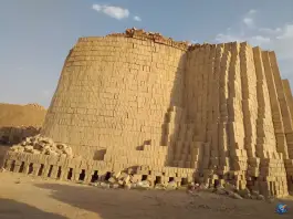 عکس کارخانه آجر های سنتی نما حاج عباس نوروززاده، قم 6