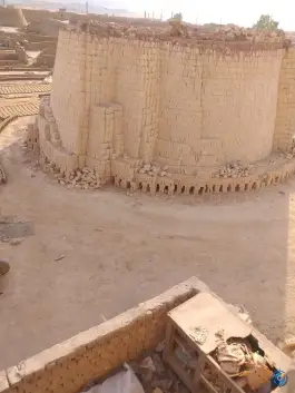 عکس کارخانه آجر های سنتی نما حاج عباس نوروززاده، قم 10