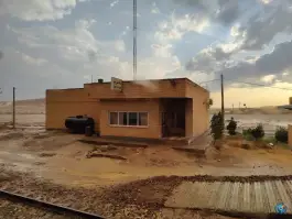 عکس های ایستگاه راه آهن سپررستم، روستای کاج، قم