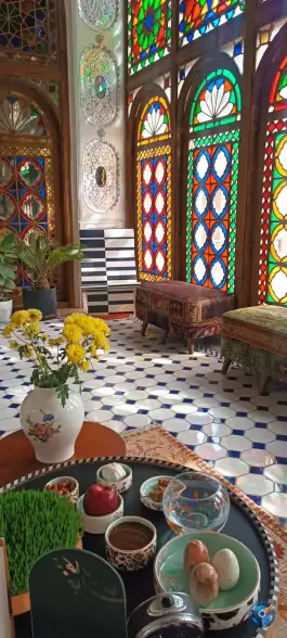 بوتیک هتل عمارت خورشید؛ محله شاهچراغ، شیراز