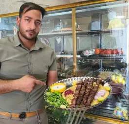 عکس های بره کباب چشم بین طاها، ابرکوه، یزد