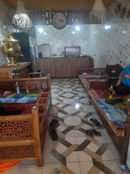 عکس های کافه رانندگان قلیون و جگرکی حاجی آباد