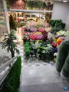 عکس گل مصنوعی ابریشم (راستگو)؛ محله باجک، قم 6