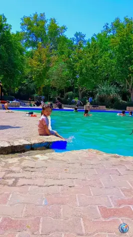 عکس استخر و آب نمای بش قارداش، بجنورد 8