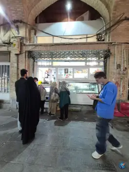 عکس فرنی فروشی اصفهان، محله نقش جهان، اصفهان 2