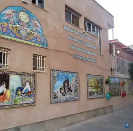 عکس نگارخانه گل و مرغ (خانه کاشی شیراز- تعبدی)، خلدبرین، شیراز 3