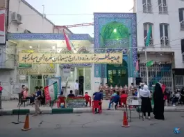 مسجد ولیعصر قم، محله حاج خلیل