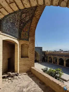 عکس مسجد مشیرالملک، سنگ سیاه، شیراز 10
