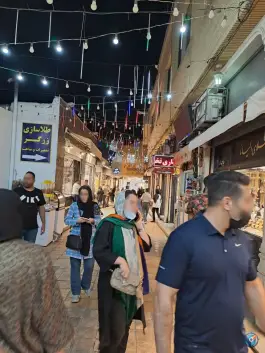 عکس بازار زرگرها، محله شاهچراغ، شیراز 2