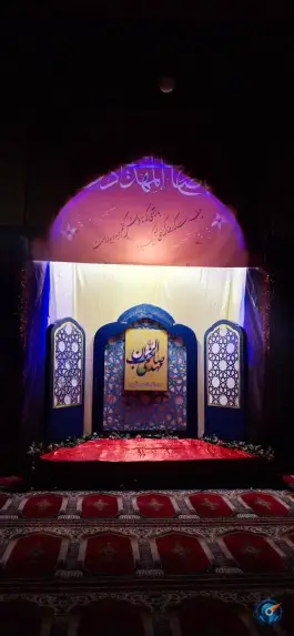 عکس مسجد نبی اکرم حسینیه مرحوم رشید زاده، محله منبع آب قم 2