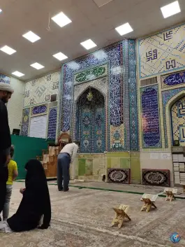 عکس مسجد امیرالمومنین، محله عمار یاسر، قم 2