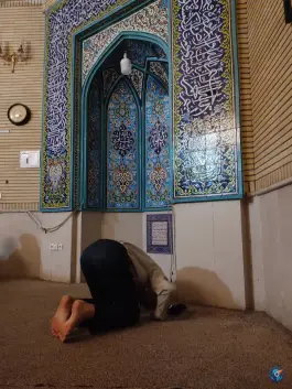 عکس نمازخانه آزادراه خلیج فارس، قم 2