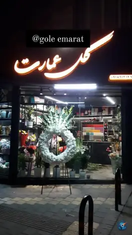عکس گلفروشی عمارت، نبش کوچه عرفان، همدان 2