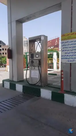 پمپ گاز سی ان جی، خیابان شهید وطن دوست، قم