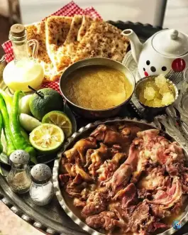 عکس طباخی آقابزرگ محله مخصوص تهران 6