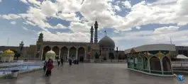 عکس مسجد اعظم، محله ارم، قم 2