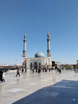عکس مسجد اعظم، محله ارم، قم 10