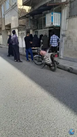 نانوایی سنگک «محله شیخ آباد» قم