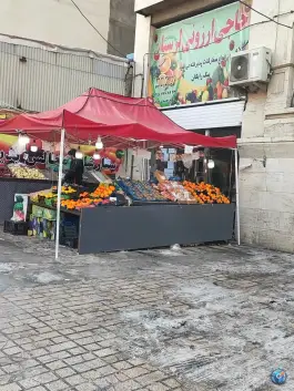 میوه فروشی حاجی ارزونی لرستان، باغستان، کرج