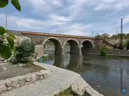 عکس پل تاریخی وکیل آباد کوهستان پارک مشهد 5