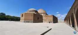 عکس مسجد کبود (عمارت مظفریه)، محله گوی مسجد، تبریز 2