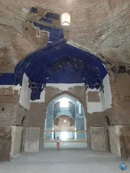 عکس مسجد کبود (عمارت مظفریه)، محله گوی مسجد، تبریز 4