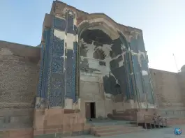 عکس مسجد کبود (عمارت مظفریه)، محله گوی مسجد، تبریز 5