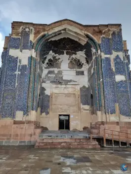 عکس مسجد کبود (عمارت مظفریه)، محله گوی مسجد، تبریز 7