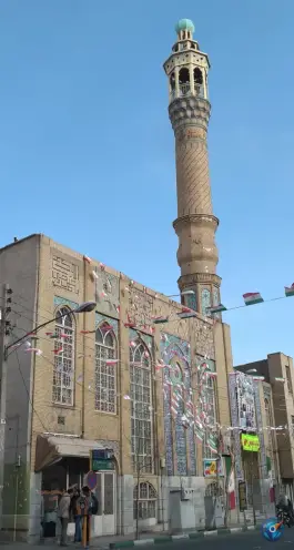 مسجد باب الجنة، محله دروازه کاشان، قم