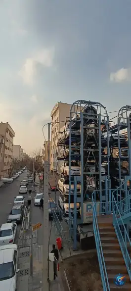 پارکینگ اتوماتیک طبقاتی محبوب مجاز - بریانک تهران