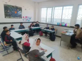 عکس دبستان شهیدعلی اکبر مغازه ای، حاجی اباد نیزار، سلفچگان 2