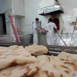 عکس سنگک، محله قم نو، شهر قم 3