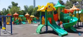 عکس زمین بازی کودکان، محله ملک شهر، اصفهان 3