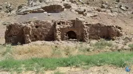 عکس بقایای کاروانسرای دوران شاه عباس صفوی، زاوین، مشهد 6