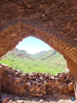 عکس بقایای کاروانسرای دوران شاه عباس صفوی، زاوین، مشهد 8