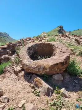 عکس بقایای کاروانسرای دوران شاه عباس صفوی، زاوین، مشهد 10