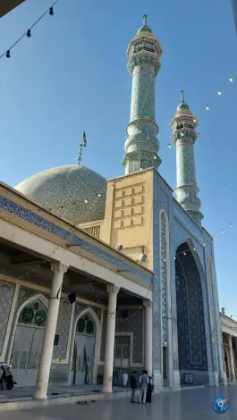 عکس کتابخانه آیت الله العظمی بروجردی، محله ارم، قم 6