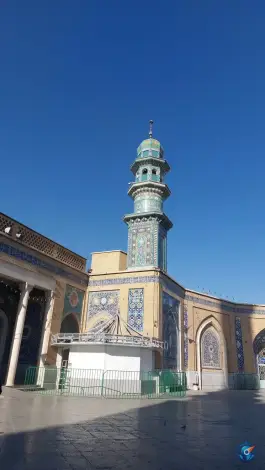 عکس کتابخانه آیت الله العظمی بروجردی، محله ارم، قم 7