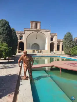 عکس عمارت ناجی، محله پاسداران، یزد 2