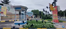 کیوسک جایگاه پلیس، محله هنرستان، قم