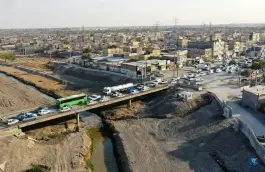 عکس بقایای پل تاریخی شاهی کشف رود، ارشاد، مشهد 2